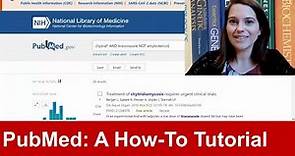 How to Use PubMed