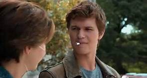 Hazel Grace and Augustus Waters first scene: The Fault in our Stars
