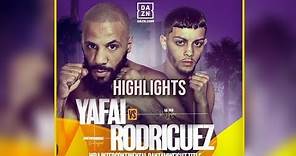 KHALID YAFAI VS JONATHAN RODRIGUEZ HIGHLIGHTS / BOXING