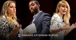 The Student Experience at Harvard Extension School