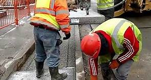 Stormcrete® Precast Porous Concrete Gutter Installation in the Bronx, NYC