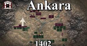 The Battle of Ankara, 1402 AD ⚔️ | Timur's Near Destruction of the Ottoman Empire