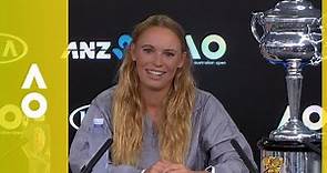 Caroline Wozniacki press conference (F) | Australian Open 2018