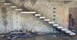 Passo a Passo de Como Construir Escada Flutuante Moderna do Zero - Completo