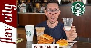 Starbucks Winter Menu Review