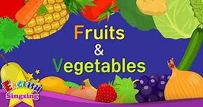 Kids vocabulary -[Old] Fruits & Vegetables - Learn English for kids - English educational video