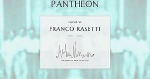 Franco Rasetti Biography - Italian physicist