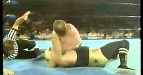 WCW Australia 70's Ron Miller vs The Golden Terror