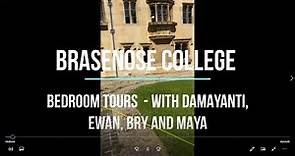 Bedroom tours Brasenose College