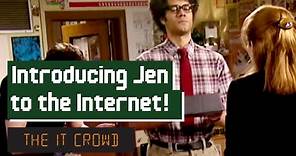 Moss Introduces Jen To The Internet | The IT Crowd Series 3 Episode 4: The Internet