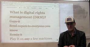 What is digital rights management (DRM)?