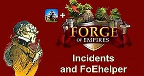 FoEhints: FoE Helper Part 1: Incidents