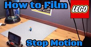 How to Film Lego Stop Motion! | Beginners Tutorial