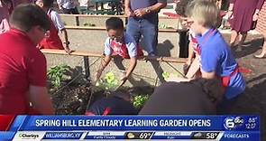 Knoxville elementary school celebrates opening of learning garden thanks to grant