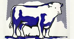 "Bull Profile Series" (1973) de Roy Lichtenstein - Exposition Roy Lichtenstein du 3 juillet 2013 au
