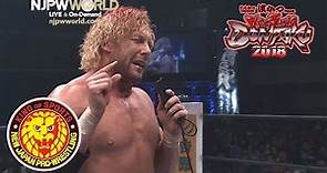 Kenny Omega thanks the crowd after his Dontaku triumph!