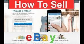 How To Sell On eBay Guide eBay Auction Step By Step Instructions