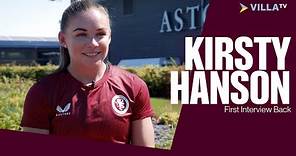 NEW SIGNING | Kirsty Hanson signs for Aston Villa Women!