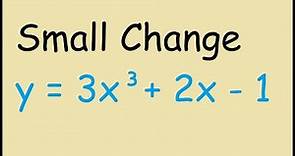 Small Change and Approximation Maths