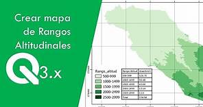 Crear Mapa de Rangos Altitudinales en QGIS 3x |Tutorial Completo en español