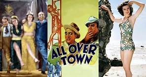 ALL OVER TOWN (1937) Ole Olsen, Chic Johnson & Mary Howard | Comedy | B&W