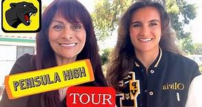 PENINSULA High School | Palos Verdes SCHOOLS | Tour #CLARADURANREED