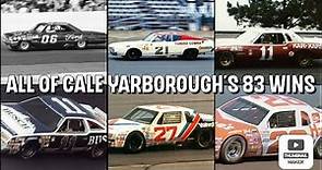 All of Cale Yarborough's 83 Wins