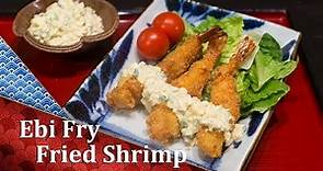 Ebi Fry - Deep fried shrimp (エビフライ, 海老フライ) Cooking Japanese recipe