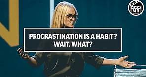 The ONLY Way To Stop Procrastinating | Mel Robbins