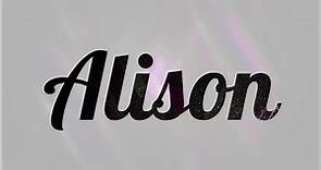 Significado de Alison, nombre Inglés para tu bebe niño o niña (origen y personalidad)