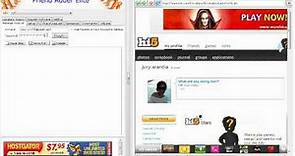 Hi5 Automatically Sending Mass Friend Requests for Advertising and Marketing on Hi5 Social Network
