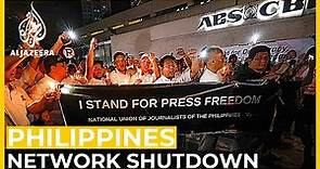 Philippines largest TV network ABS-CBN ordered shut