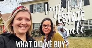 A Super High End Estate Sale | What Did We Buy?