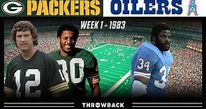 A True Hidden Gem of the 80s! (Packers vs. Oilers 1983, Week 1)