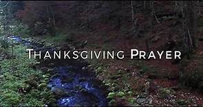 Thanksgiving Prayer HD
