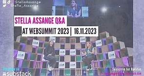 Stella Assange Q&A at Websummit 2023 16.11.2023