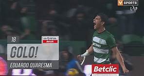 Golo Eduardo Quaresma: Sporting (2)-0 Braga (Liga 23/24 #21)