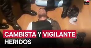 Barranco: detienen a extranjero tras frustrar asalto a cambista