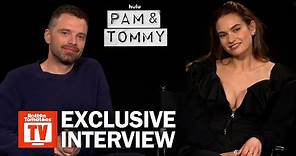 Lily James & Sebastian Stan on Their ‘Pam & Tommy’ Transformations | Rotten Tomatoes TV