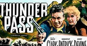 Thunder Pass (1954) Dane Clark, Dorothy Patrick, Andy Devine