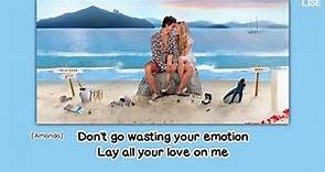Dominic Cooper & Amanda Seyfried - Lay All Your Love On Me (From "Mamma Mia!") [Lyrics Video]