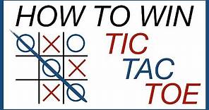 How to win tic-tac-toe