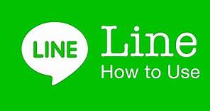 Line App: How to use