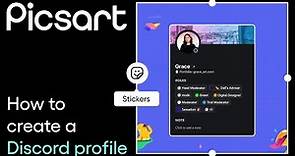 How to make a profile picture & cover photo for Discord | Picsart Tutorial