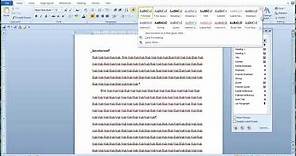 How to format your research paper