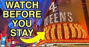 FOUR QUEENS hotel casino Las Vegas - Watch this before you stay there!