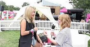Laura Whitmore gives us some nice squats at V Festival