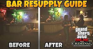 How to Do Bar Resupply and Have Patrons Hanging Out in Your Bar - GTA 5 Online Criminal Enterprises