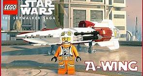 LEGO Star Wars The Skywalker Saga RZ-1 A-Wing Unlock and Gameplay!