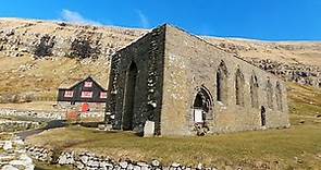 Virtual Tour to Kirkjubø, Faroe Islands - 360